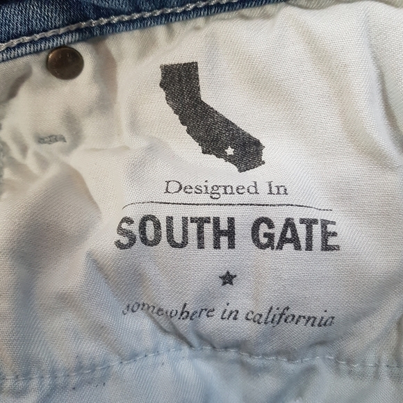 Adriano Goldschmied the Middi Ankle Distressed Mid Rise Skinny Blue Jeans - Picture 15 of 16